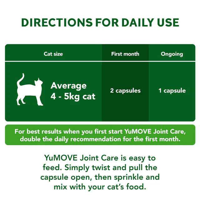 YuMOVE Joint Care for All Cats 120 Tablets