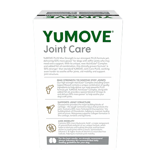 YuMOVE Joint Care PLUS Max Strength for Dogs