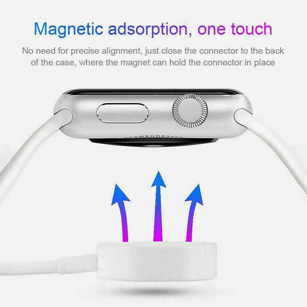 MAGNETIC CHARGER DOCK TYPE-C 1M CABLE For APPLE WATCH Ultra 9 8 7 SE 6 5 4 3