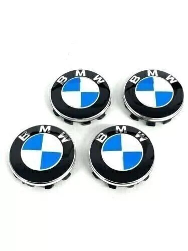 4 pcs Genuine BMW Alloy Wheel Center Cover Hub Original Cap