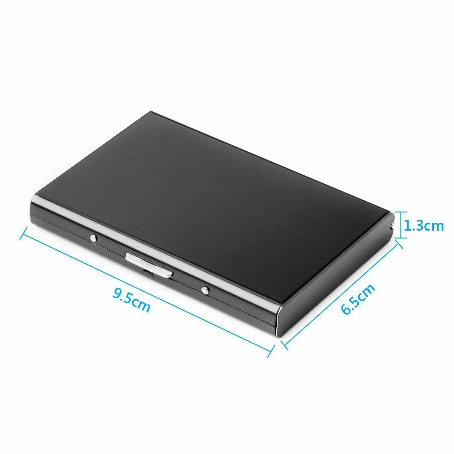 RFID Blocking Credit Card Holders Aluminum Protector Metal Wallet Thin Case Box.