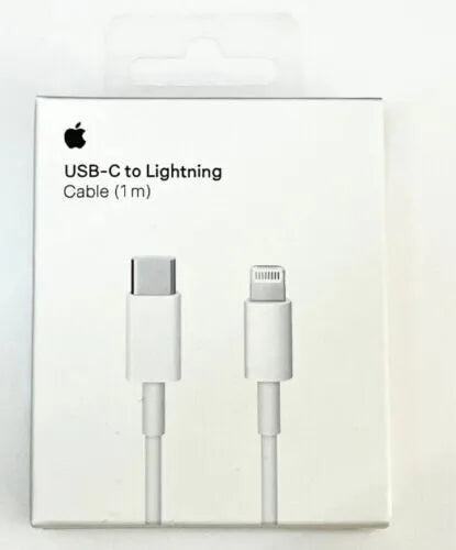 GENUINE ORIGINAL Apple iPhone 14 13 12 11 Charger Type C to Lightning Cable - 1M