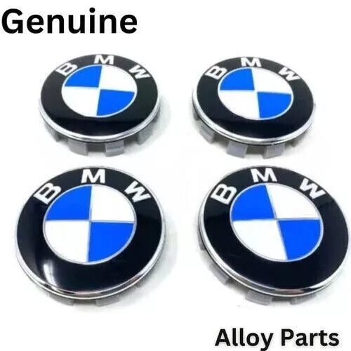 4 pcs Genuine BMW Alloy Wheel Center Cover Hub Original Cap