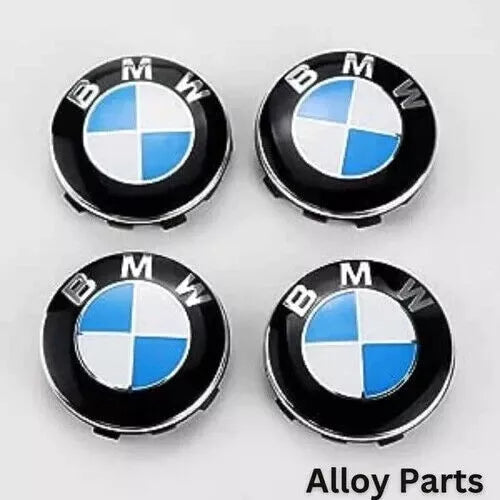 4 pcs Genuine BMW Alloy Wheel Center Cover Hub Original Cap